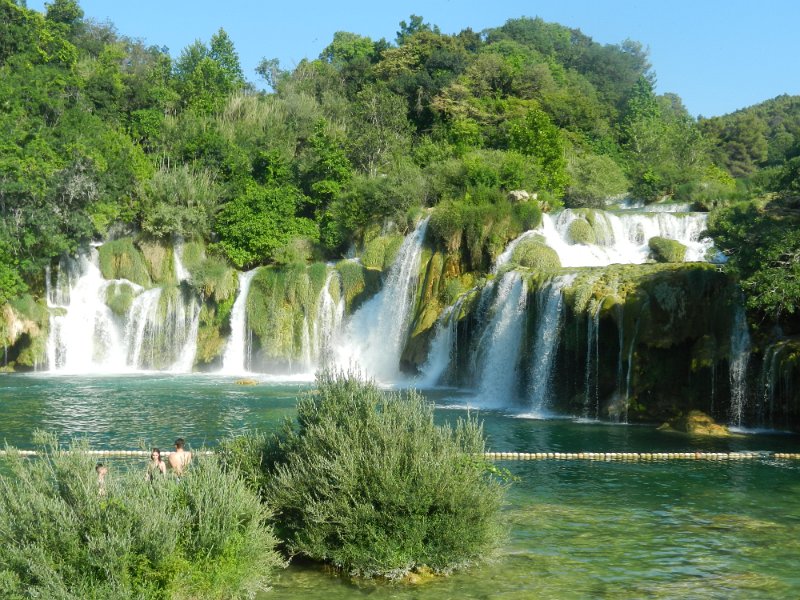 Le cascate del  Krka